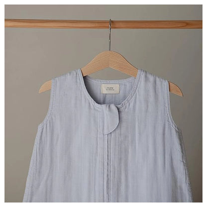 Mushie Muslin Sleep Bag (Baby Blue)