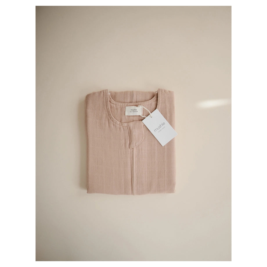 Mushie Muslin Sleep Bag (Fog)