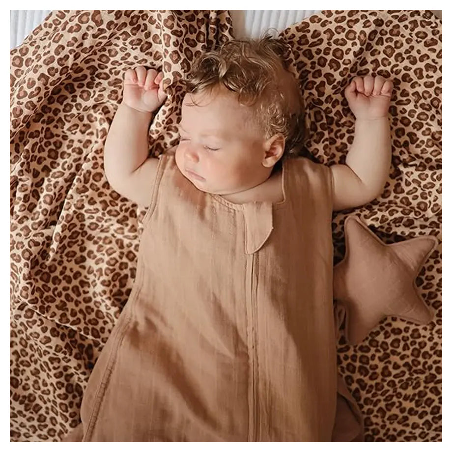 Mushie Muslin Sleep Bag (Natural)