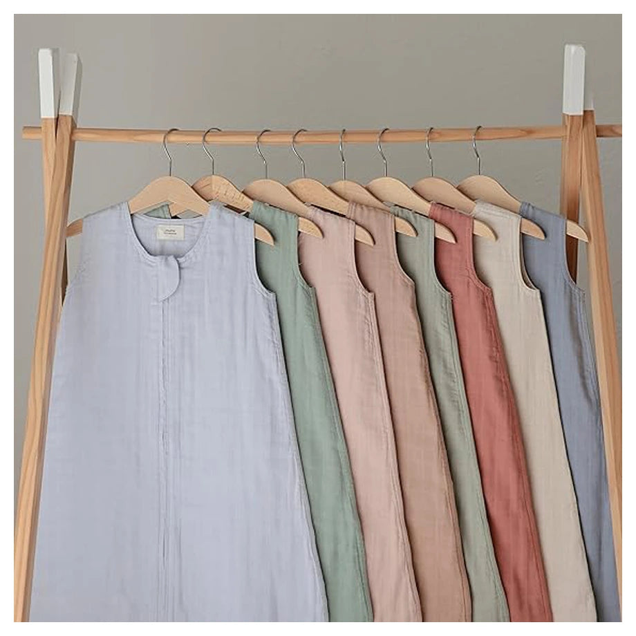 Mushie Muslin Sleep Bag (Natural)