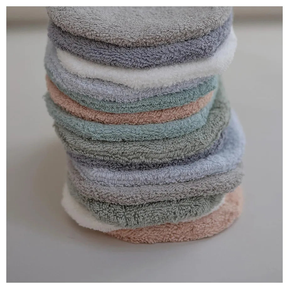 Mushie Bath Mitt 2-Pack (Gray)