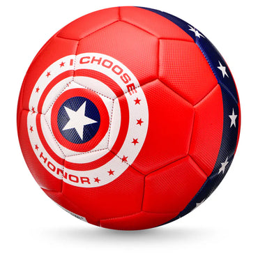 Marvel Captain America Red Football (Blue-Red)