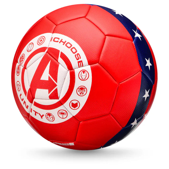 Marvel Captain America Red Football (Blue-Red)