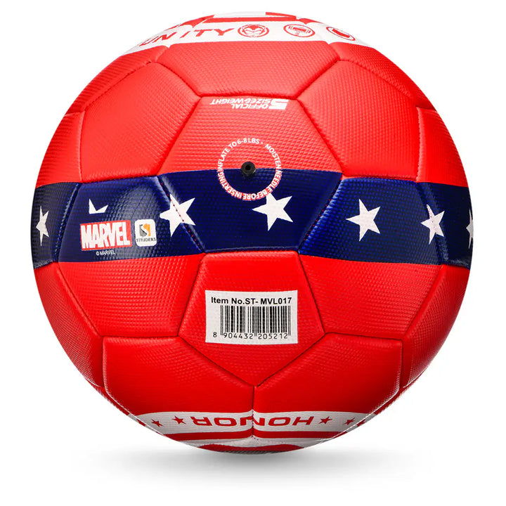 Marvel Captain America Red Football (Blue-Red)