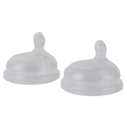 MILK + WATER Teats 2 Pack (Slow Flow)