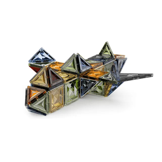 Magnetic Fields Castle Magnetic Tiles Set (57 Pieces)