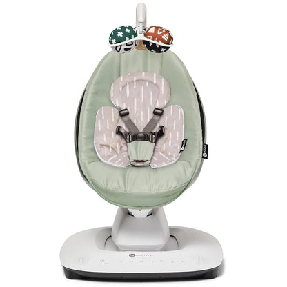 4Moms Mamaroo 5 Multi-Motion Baby Swing (Sage) + Newborn Insert