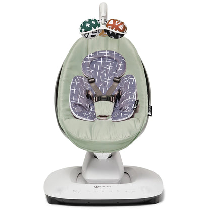 4Moms Mamaroo 5 Multi-Motion Baby Swing (Sage) + Newborn Insert