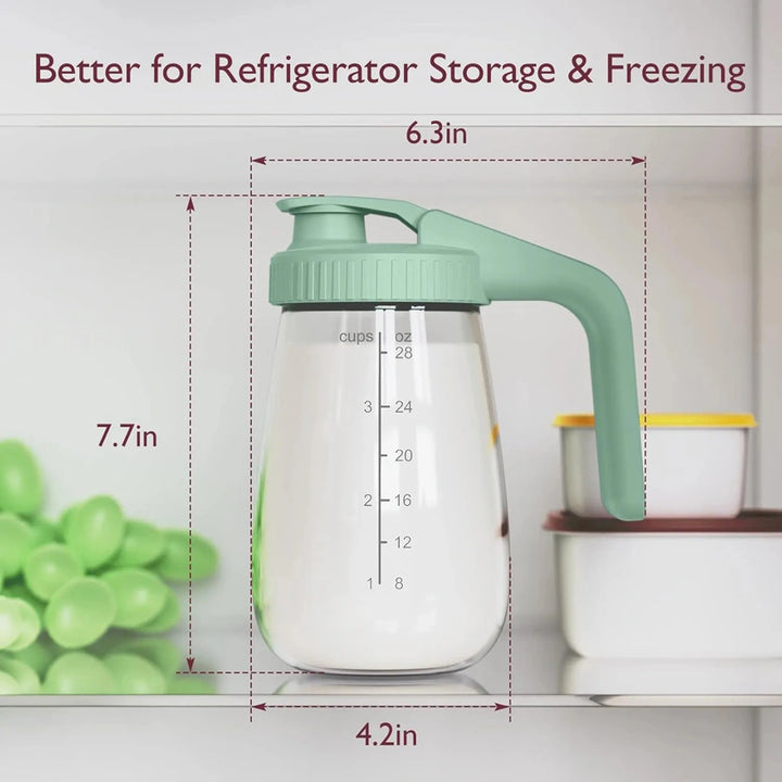 Momcozy Breast Milk Storage Container (Green)