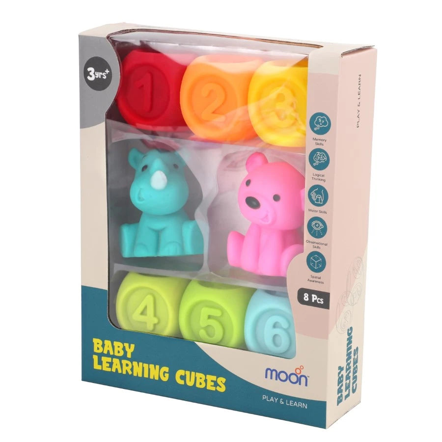 Moon - Baby Learning Cubes