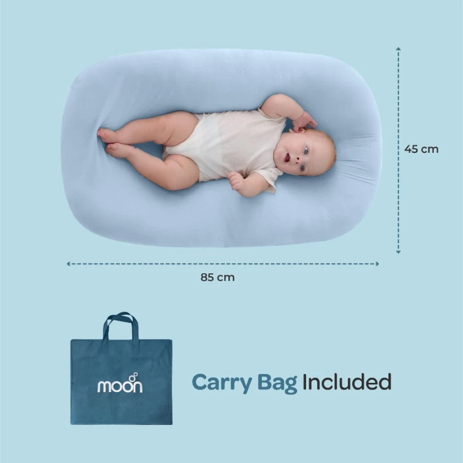 Moon - Baby Lounger - 0-3m (Blue)