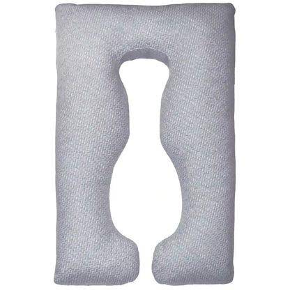 Moon Bamboo Full Body Pregnancy Pillow U-Shaped (Grey)