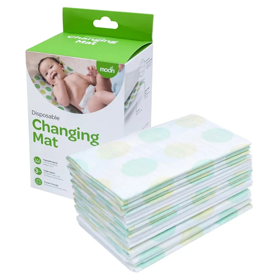 Moon - Disposable Change Mat - 46 x 68 cm (Pack of 10)