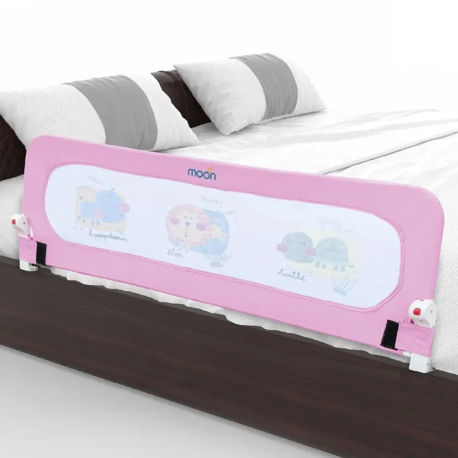 Moon - Sequr-Baby/Child Safety Bed Rail (Pink)