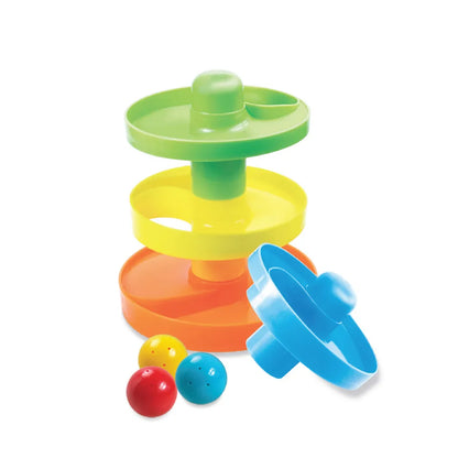 Moon Spiral Ball Ramp Tower Ball Drop Playset