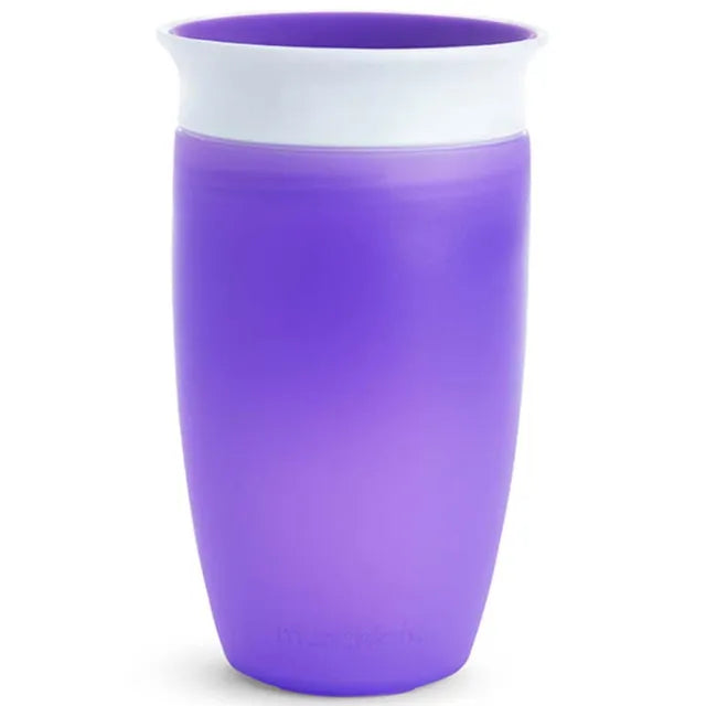 كوب الشرب 360° من مونشكين، 10 أونصة، عبوة واحدة (أرجواني) كوب الشرب 360° من مونشكين، 10 أونصة، عبوة واحدة (أرجواني)