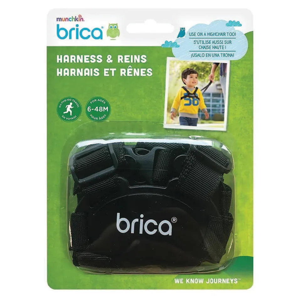 Munchkin BRI Harness & Reins (Black)