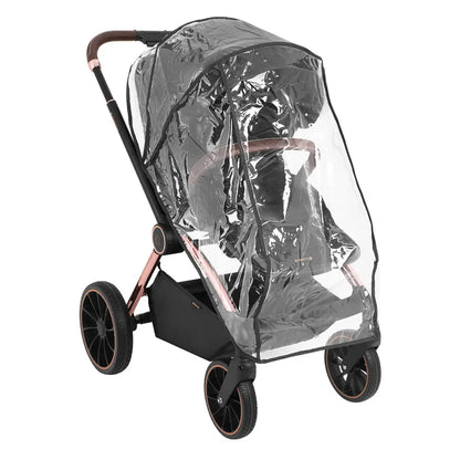 Kikkaboo Stroller 2in1 With Carrycot Kara (Black)