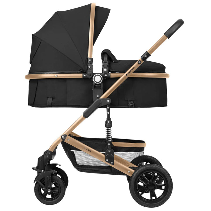 Kikkaboo Stroller 3in1 transf. seat Amaia (Black) 2024