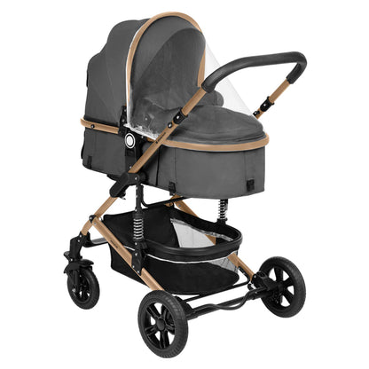 Kikkaboo Stroller 3in1 transf. seat Amaia (Dark Grey) 2024
