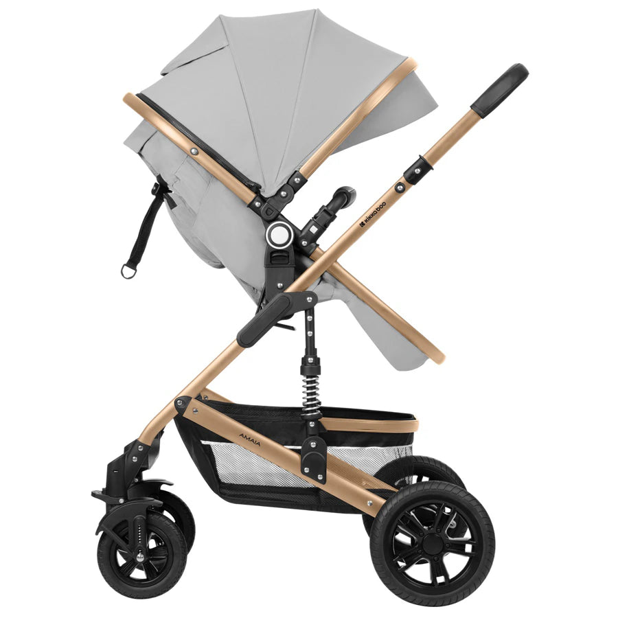 Kikkaboo Stroller 3in1 transf. seat Amaia (Light Grey) 2024
