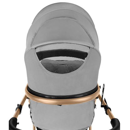 Kikkaboo Stroller 3in1 transf. seat Amaia (Light Grey) 2024