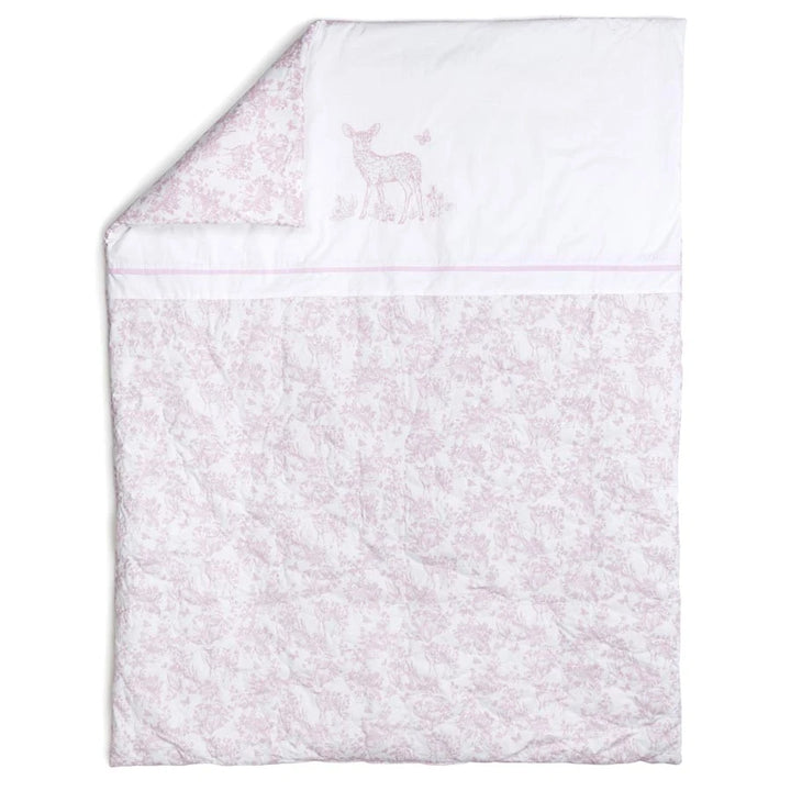 Nini Crib Bedding Set Aura Grandeur (Pink)