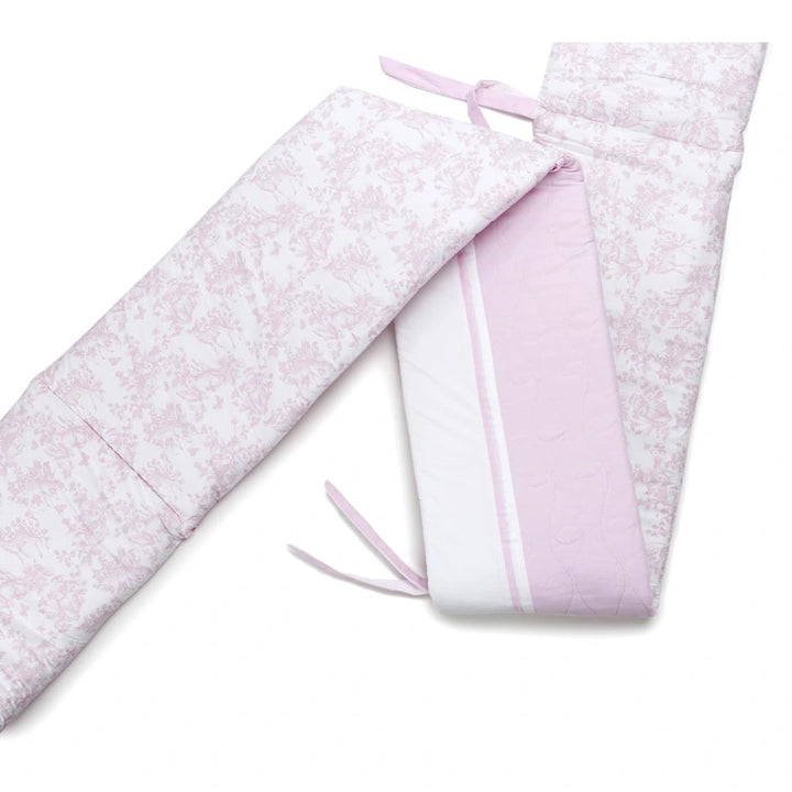 Nini Crib Bedding Set Aura Grandeur (Pink)