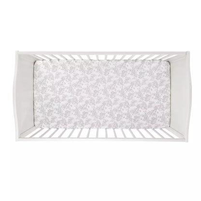 Nini Crib Fitted Sheet (Grey)