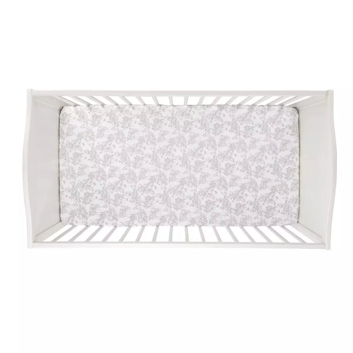 Nini Crib Fitted Sheet (Grey)