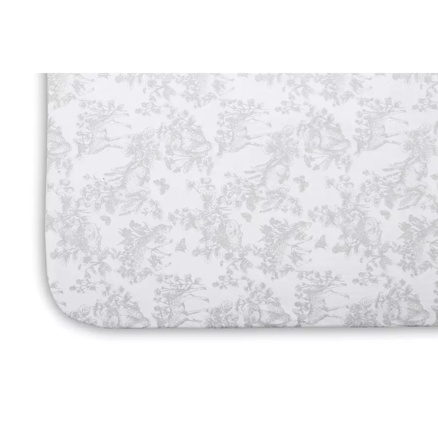 Nini Crib Fitted Sheet (Grey)