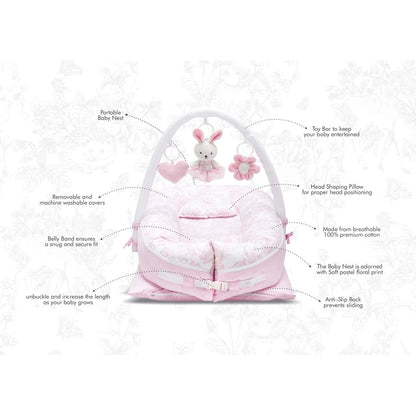 Nini Baby Nest Aura Grandeur (Pink)
