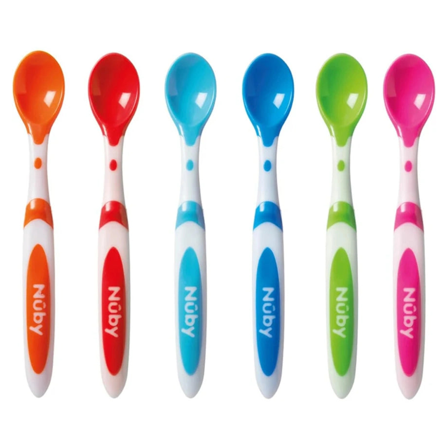 Nuby Weaning Spoons (6 Pack)
