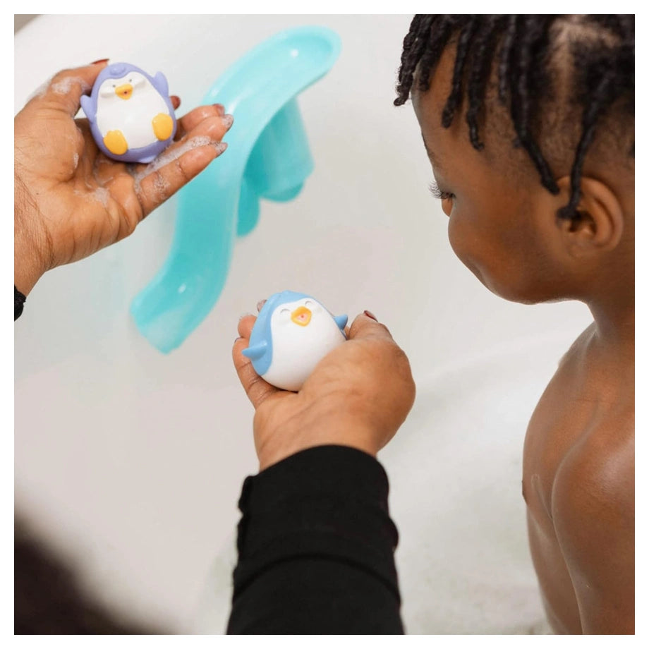 Nuby Splash N Slide Penguin Bath Toy