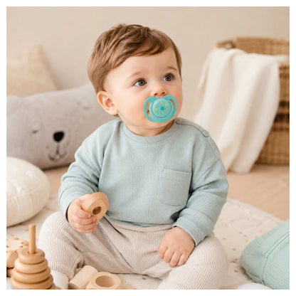 Nuby Day Soothers, 6-18 Months(2 Pack)