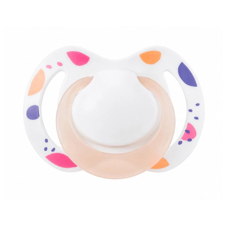 Nuby Night Soothers (Pink), 6-18 Months(2 Pack)