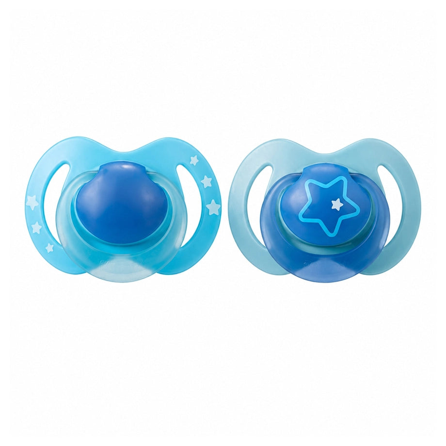 Nuby Night Soothers (Blue), 18-36 Months (2 Pack)