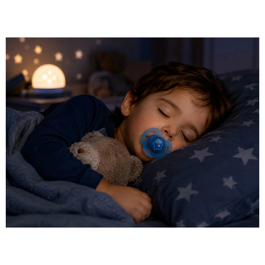 Nuby Night Soothers (Blue), 18-36 Months (2 Pack)