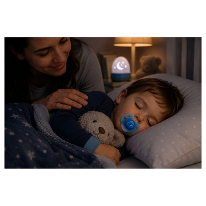 Nuby Night Soothers (Blue), 18-36 Months (2 Pack)