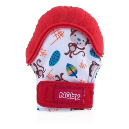 Nuby Patterned Teething Mitts