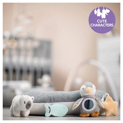 Nuby Penguin Tummy Time Pillow