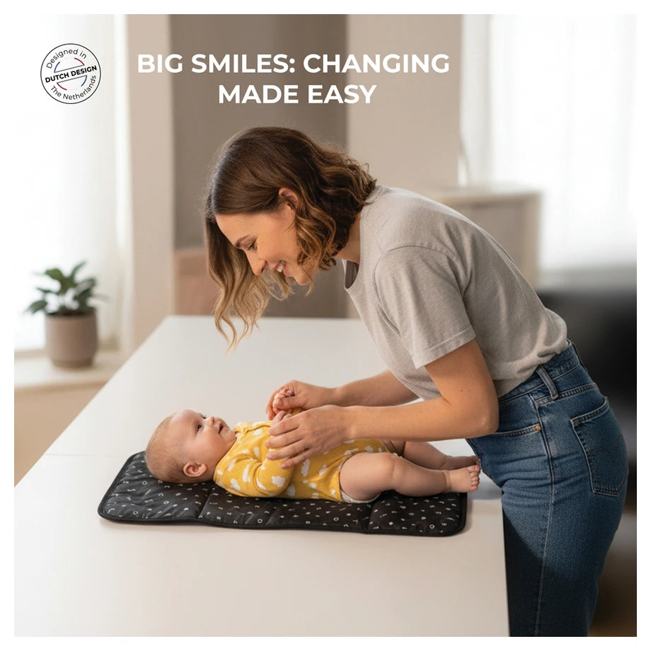 Neobreez Waterproof Foldable Diaper Changing Pad for Travel