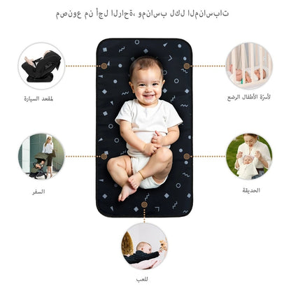 Neobreez Waterproof Foldable Diaper Changing Pad for Travel