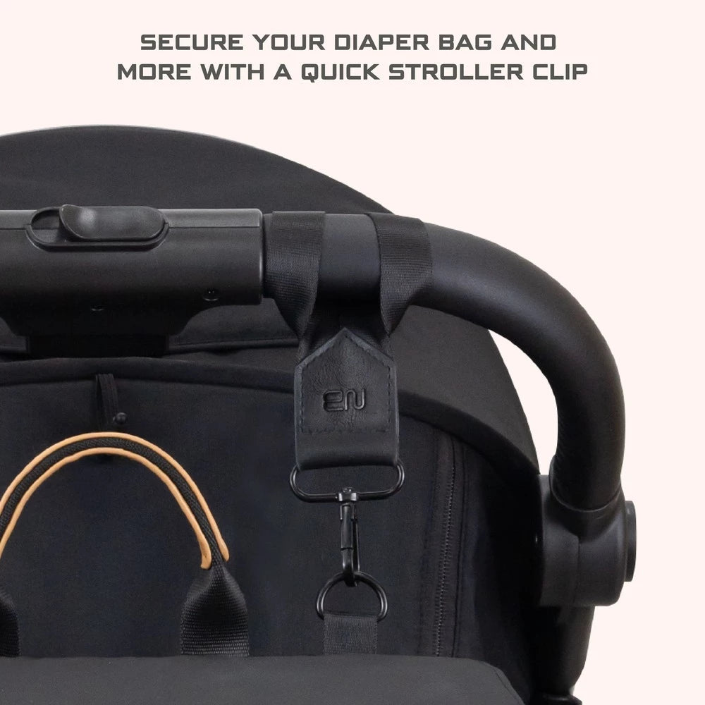 Neobreez Stroller Hooks 360 Rotation One-Hand Opening Clips