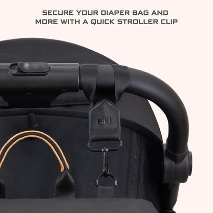 Neobreez Stroller Hooks 360 Rotation One-Hand Opening Clips