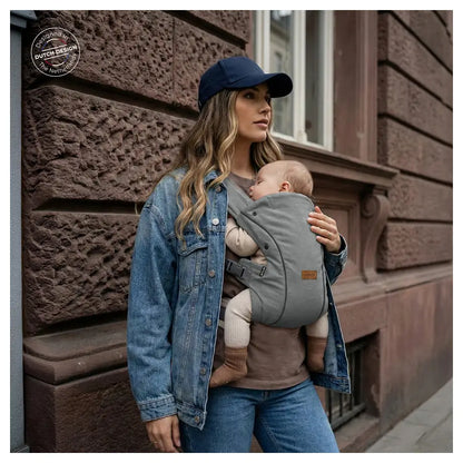 Neobreez Atlix 3-In-1 Convertible Baby Carrier Newborn Toddler (Grey)