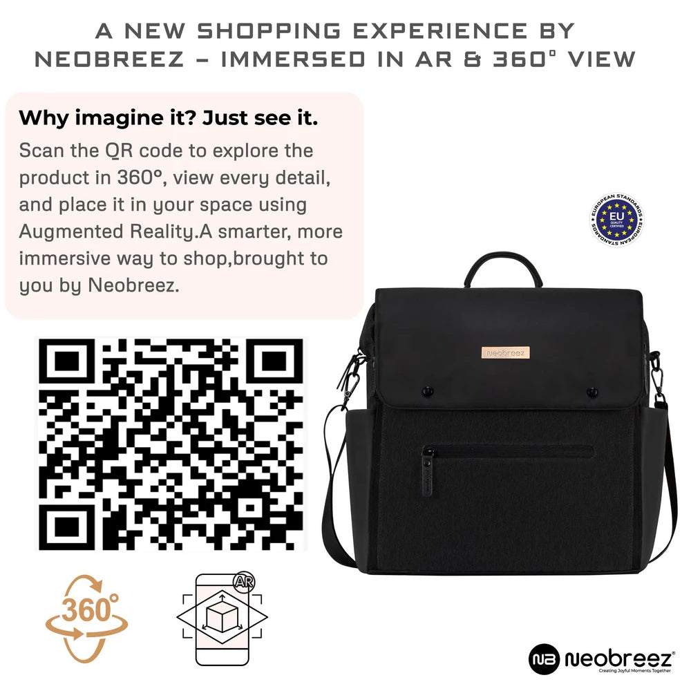 Neobreez NIXE Multifunctional Diaper Backpack with Changing Mat Neobreez NIXE Multifunctional Diaper Backpack with Changing Mat