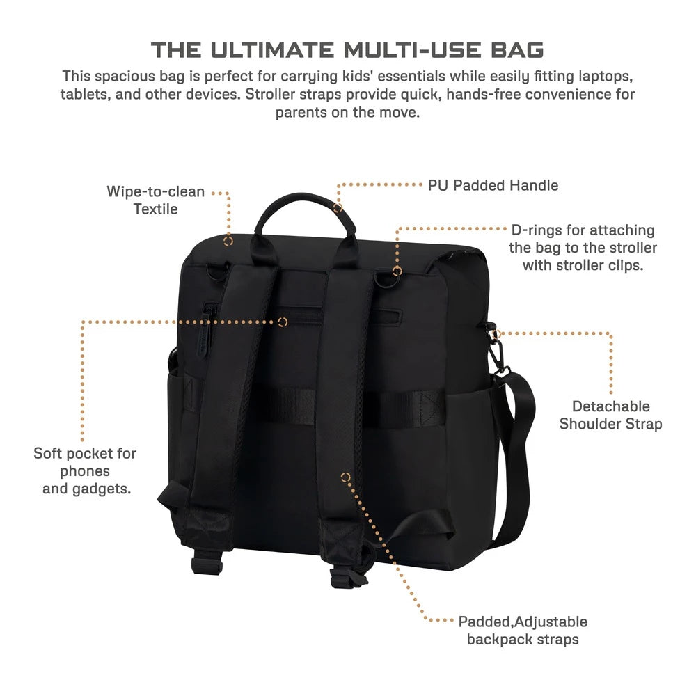 Neobreez NIXE Multifunctional Diaper Backpack with Changing Mat Neobreez NIXE Multifunctional Diaper Backpack with Changing Mat