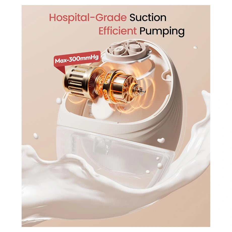 NCVI Heated Hands-Free Breast Pump