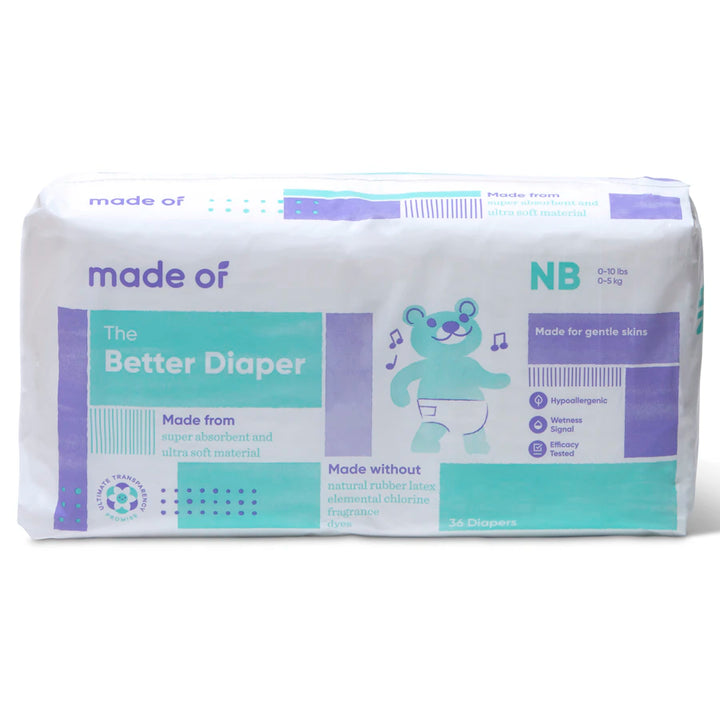 Made Of Diapers Size Newborn Pack of 36